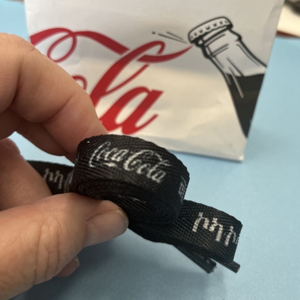 NWT Coca-Cola Shoelaces